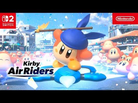 Kirby Air Riders — Launch Trailer — Nintendo Switch 2
