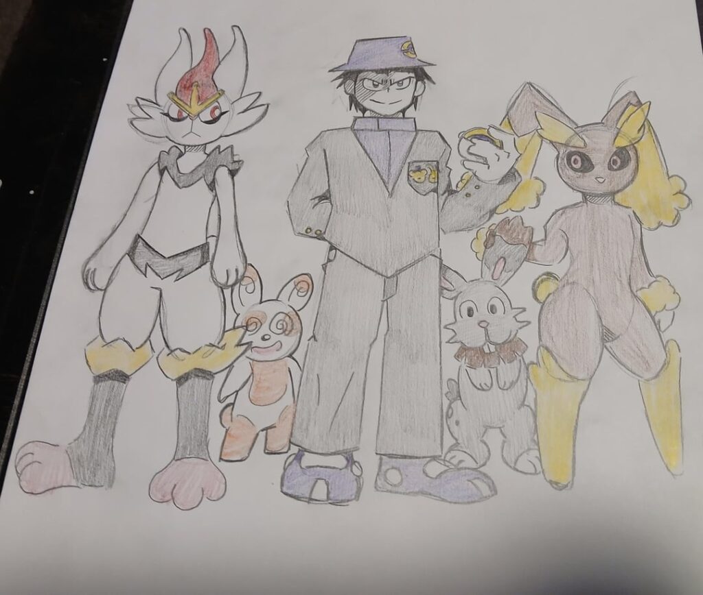 Made some pokemon trainers!