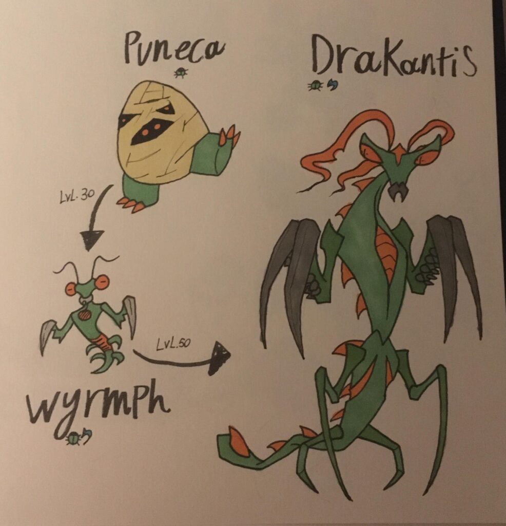 Based on a dragon mantis