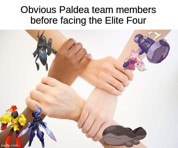 Scarlet and Violet team (OC)