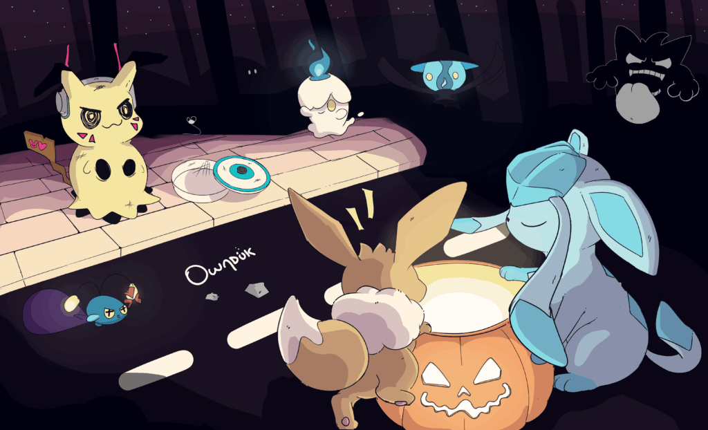 A little late but, Happy Halloween! (I drew this)