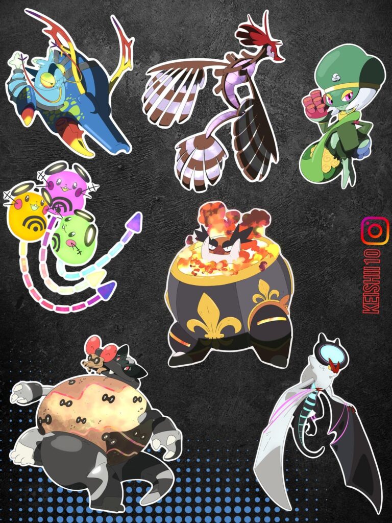 Loving Legends ZA! Looking back to my Fakemon streak from several months ago. I grew so much as an artist and owe that to this wonderful community! May you find your shalphas!