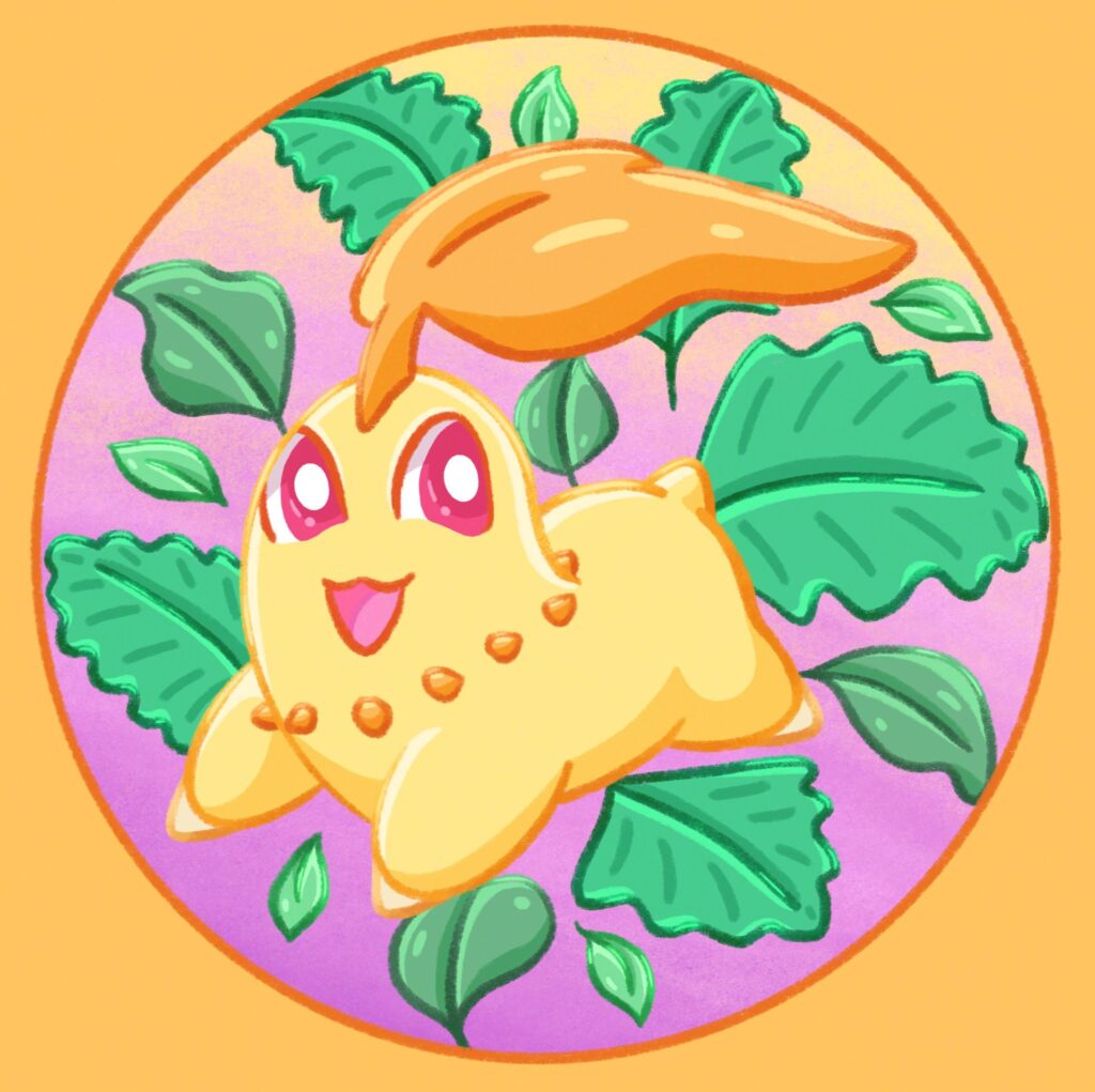 Chikorita shiny [OC]
