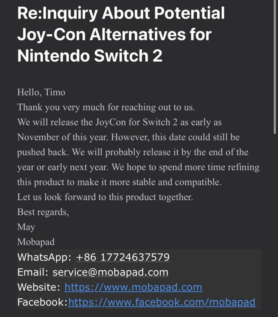 Mobapad Joy Cons coming soon 🤩
