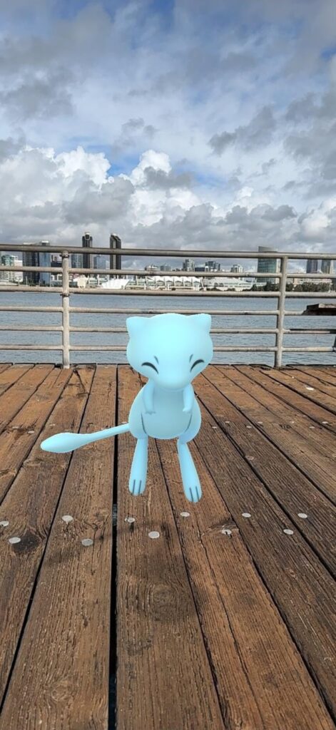 I drove 400 miles to catch my shiny Mew..
