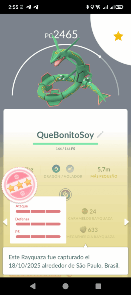 Lucky Rayquaza 15/15/14? Or Rayquaza 15/15/15 No Lucky?