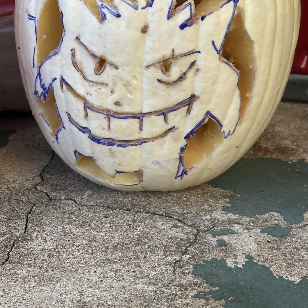Gengar pumpkin