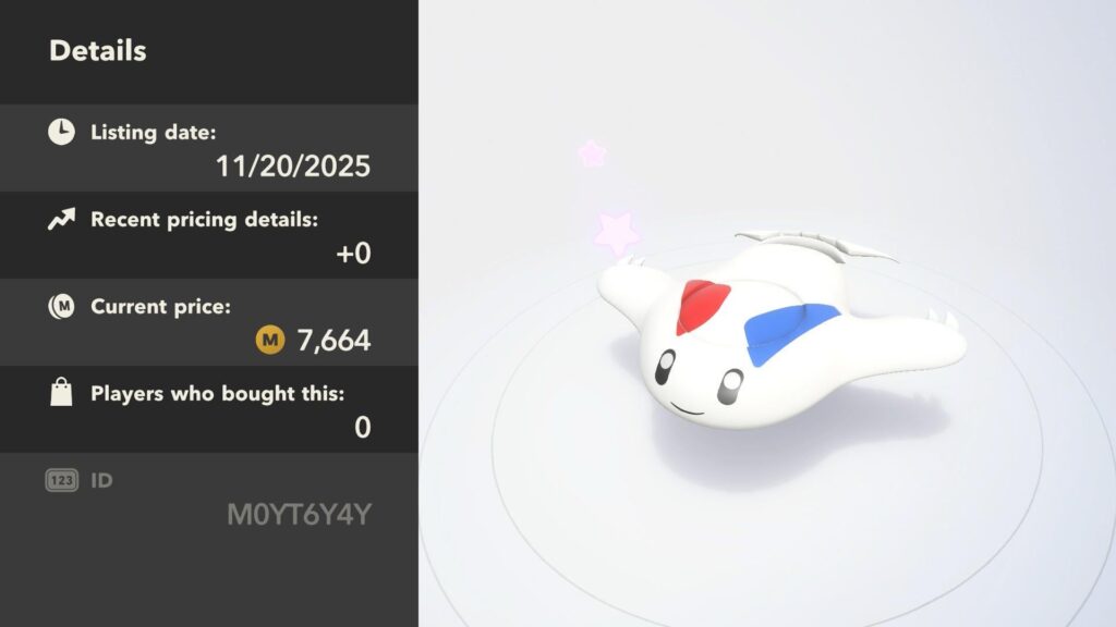 Togekiss in Kirby Air Riders