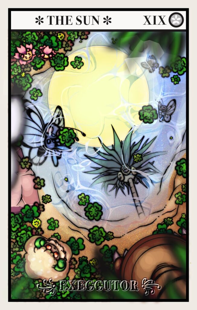 [OC] Pokémon Tarot - Part 20: The Sun