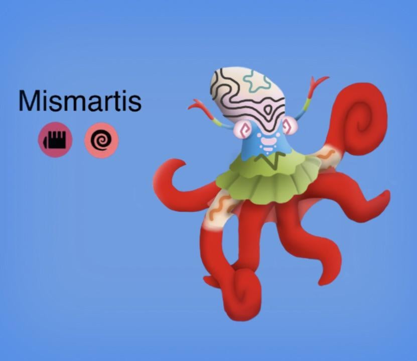 My first ever attempt at making a fakemon