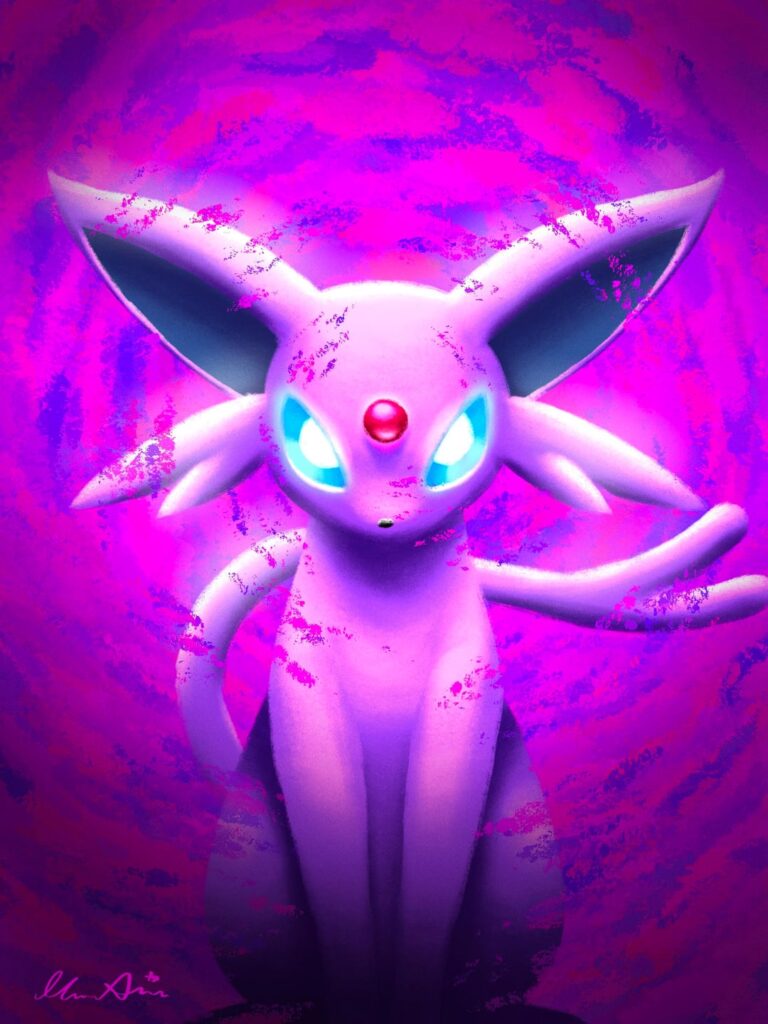 [OC] I drew Espeon