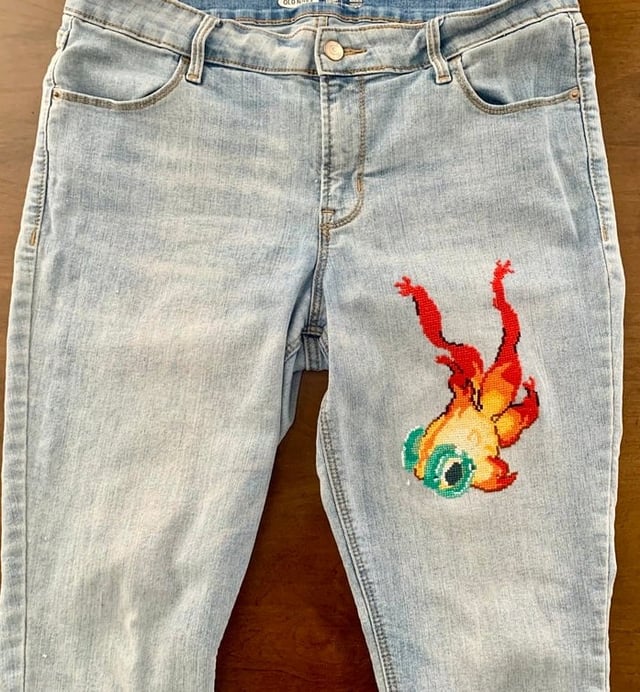 [OC] Just finished my Chi-Yu jeans!