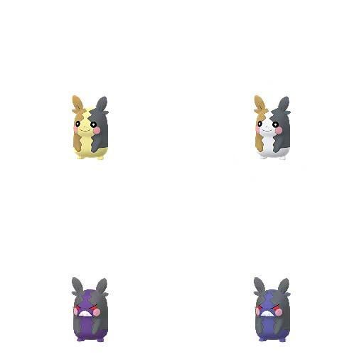 Shiny Morpeko Comparison