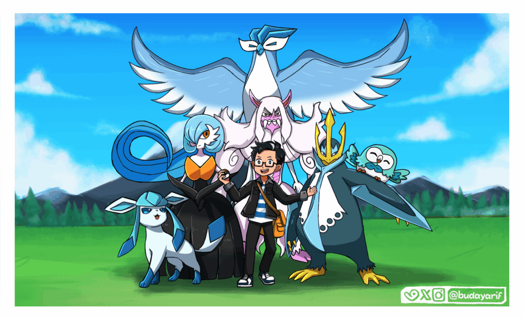 [OC] I Create My Own Pokémon Team