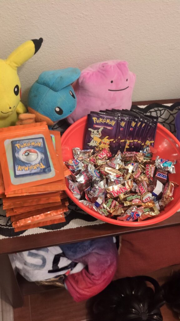 Bought these bags and made some 'packs' using bulk and extra rares/EXs! Think they'll be a hit?
