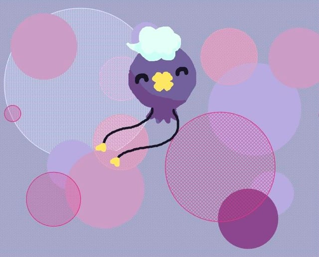 I cannot stop drawing little guys in Kid Pix