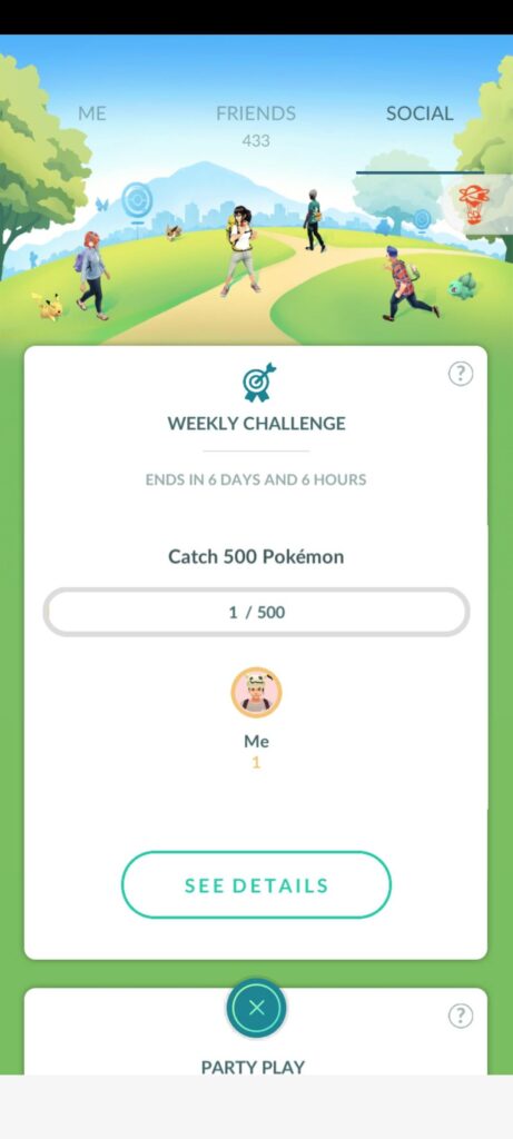 Weekly Challenges expanded