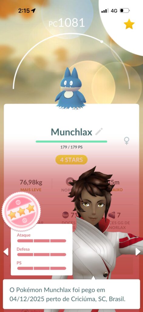 should i evolve a 4 stars Munchlax?
