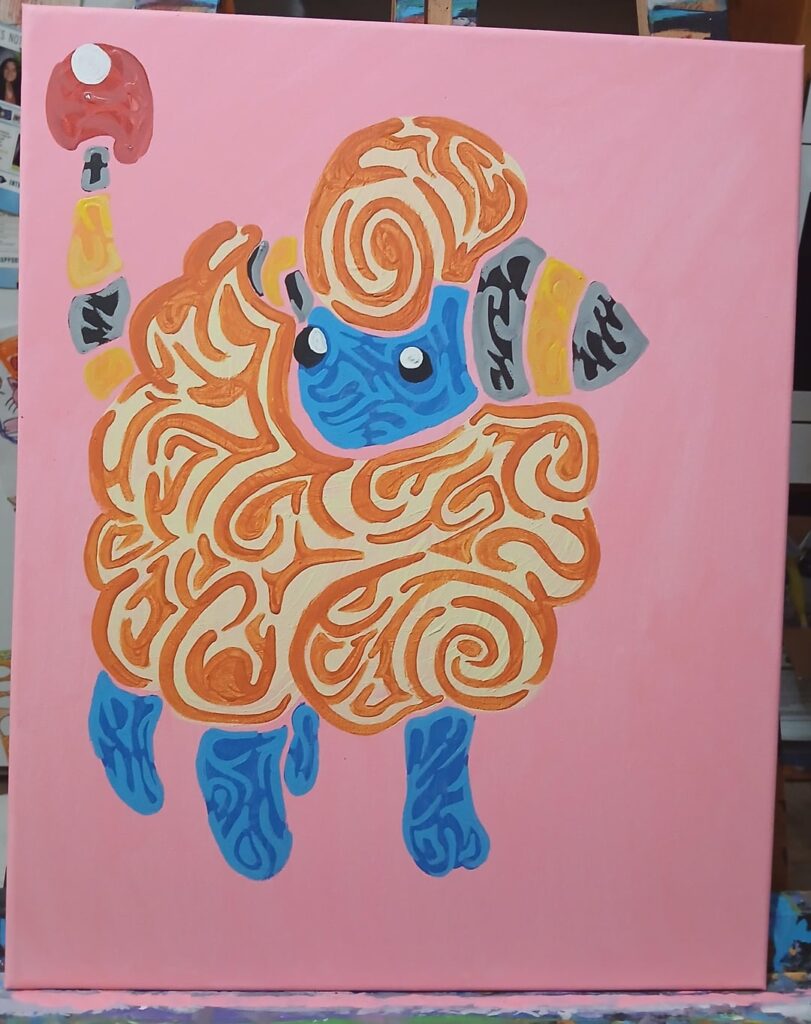 Mareep, Flaaffy, Ampharos, and Mega Ampharos.