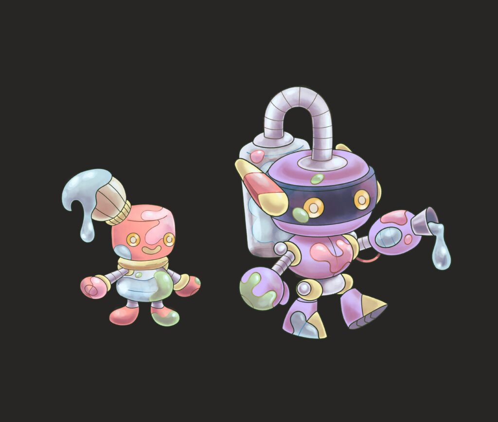 Inkadet and Splatron