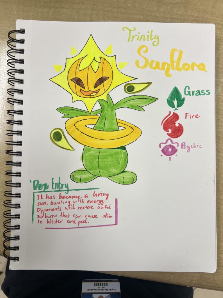 I gave Sunflora a brand new Buff: A Trinity Form!