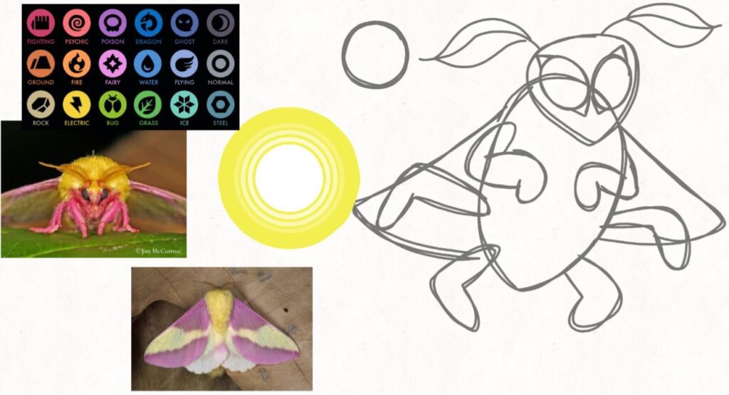 Introducing another fan-made type: the Light type! Meet its pure Light Fakemon: Glimoray!