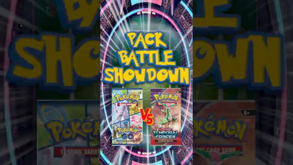 Pack Battle Showdown - Ep. 120 Temporal Forces vs Pokemon GO #pokemoncards #pokemontcg #pokemon