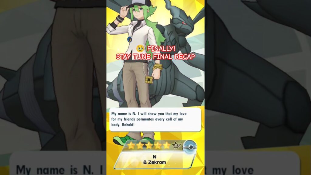 Finally, we can see the ending for Pokemon Master EX #pokemonmasterjourneys #pokemonmasters