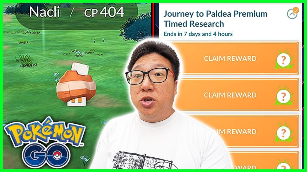The Journey to Paldea Event with Premium Timed Research in Pokemon GO