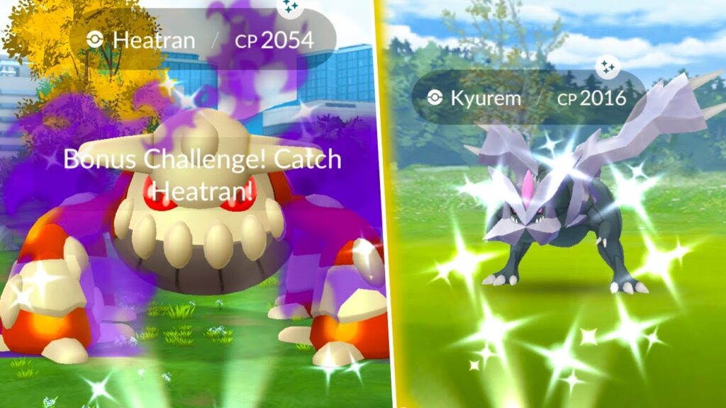 NEW SHADOW HEATRAN RAIDS ARE LIVE IN POKEMON GO! Shiny Kyurem SOON / Inviting Members #pokemongo