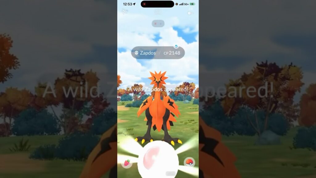 Galarian Zapdos Encounter in Pokemon Go, But Did I Catch It?! #shorts #pokemon