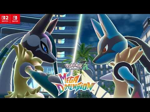 Pokémon Legends: Z-A – Mega Dimension | New Mega Reveal Trailer