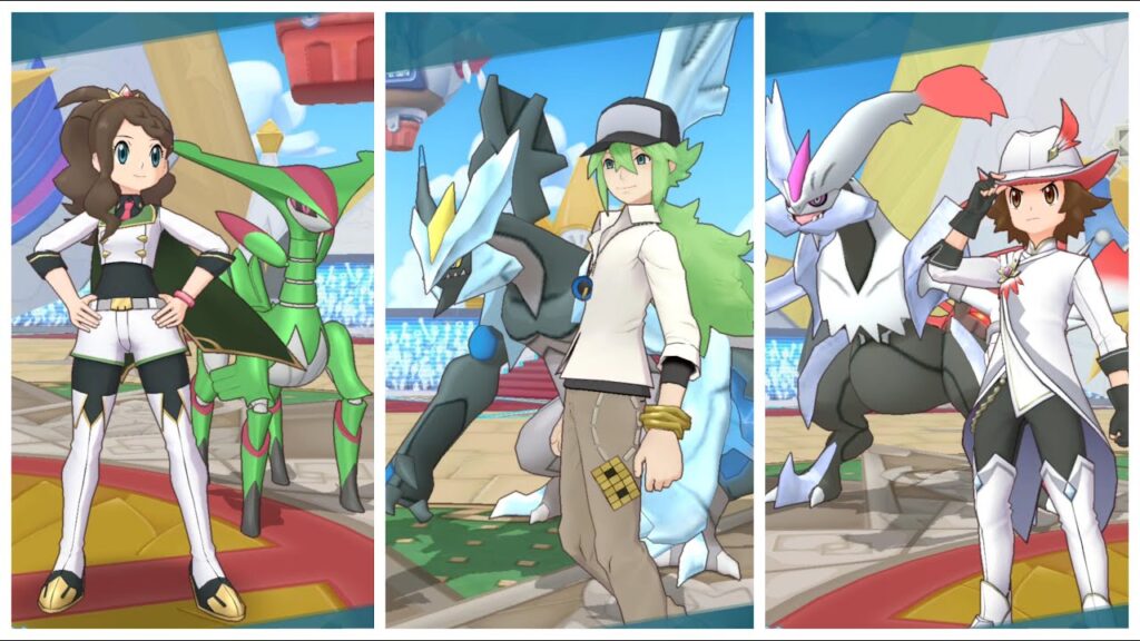 Pokemon Masters EX: Hilbert & Hilda Team On To Take On N