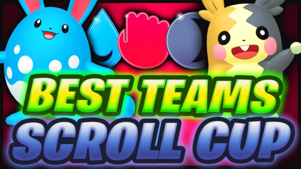 The BEST 10 SCROLL CUP Teams you *MUST* Use to win in Pokemon GO