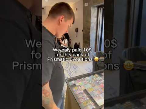 Prismatic Evolutions Booster Pack!