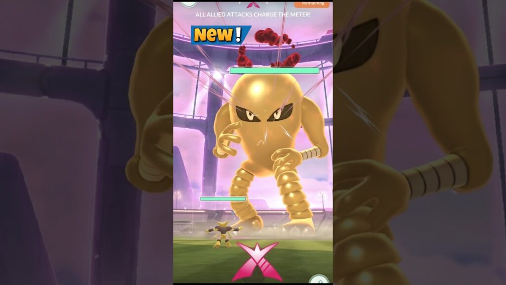 First Ever New Dynamax Hitmonlee Raid in Pokemon Go
