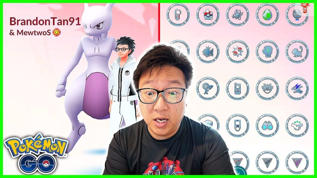 BrandonTan91’s Stats And Medals in Pokemon GO After Reaching 5 Billion XP