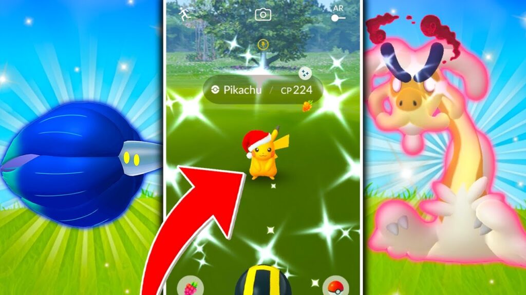 SECRET COSTUMED POKEMON FOUND IN POKEMON GO! Glimmet Release SOON / Holiday Event Part 1