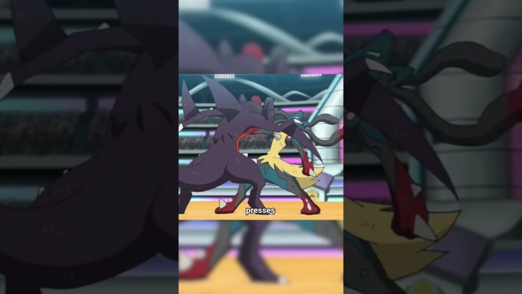 Garchomp pushed lucario beyond its limit
