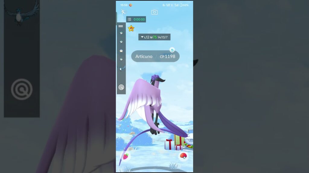 I see Artikuno in Pokemon go #pokemongo #game #pokemon #roblox