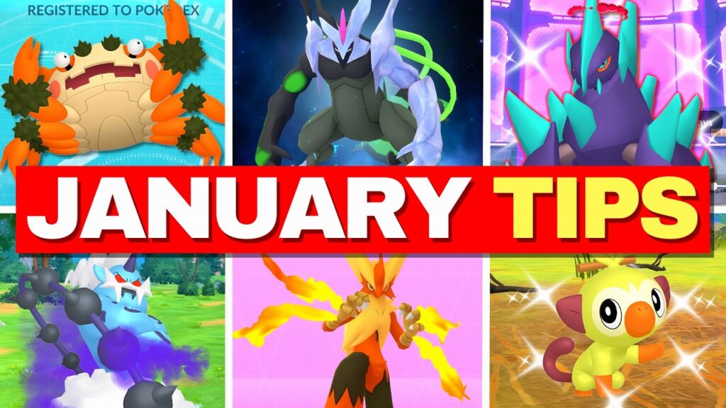 JANUARY TIPS for Pokemon GO