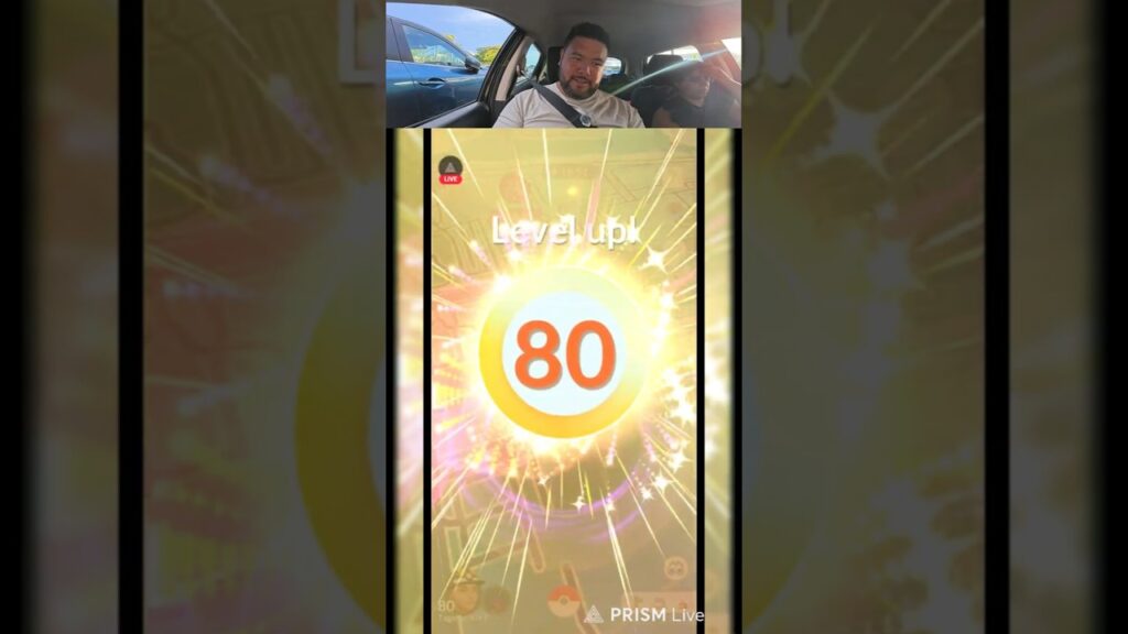 The moment I hit Level 80 in Pokemon Go!