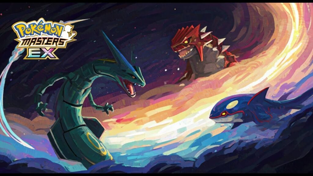 Rayquaza, Groudon e Kyogre : Hoenn - Pokemon Masters EX