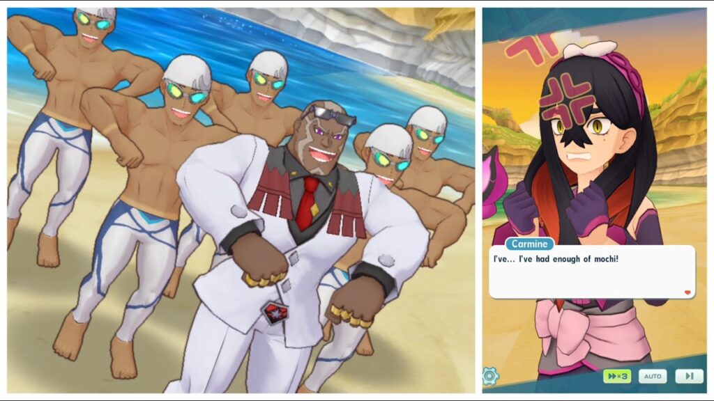 Pokemon Masters EX: Carmine, Pecharunt & The Mochi Mochi Dance