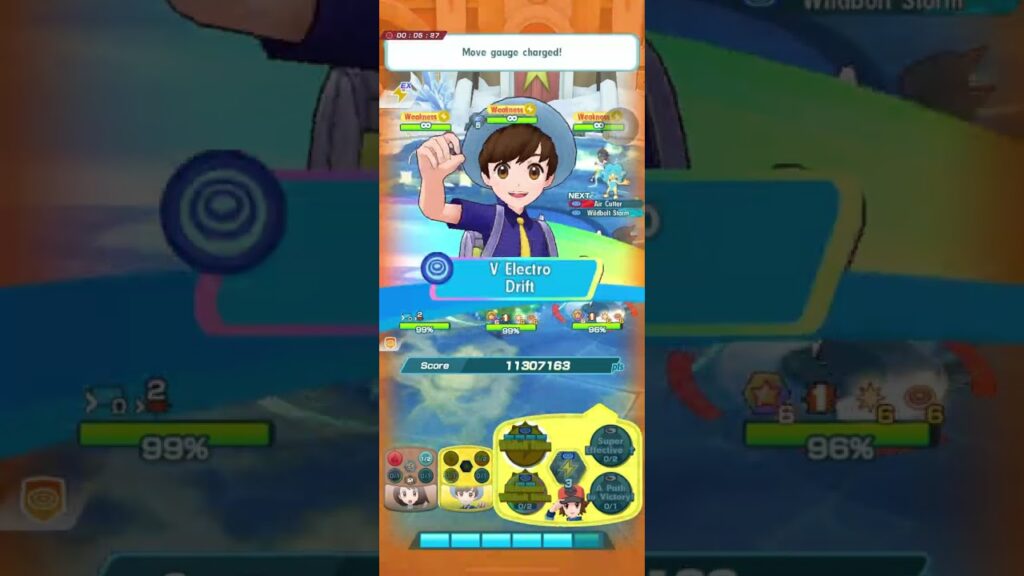 [Pokemon Masters EX] Damage Challenge Electric 3vs3 | 13.9M with MF Florian