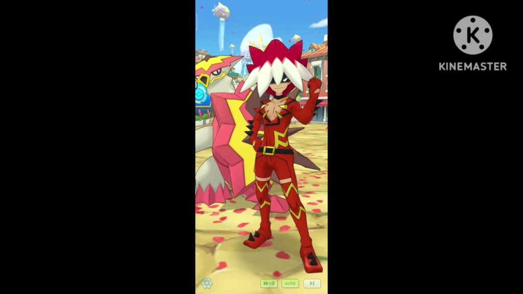 (pokemon masters ex) sync pair stories: a day with Ryaki