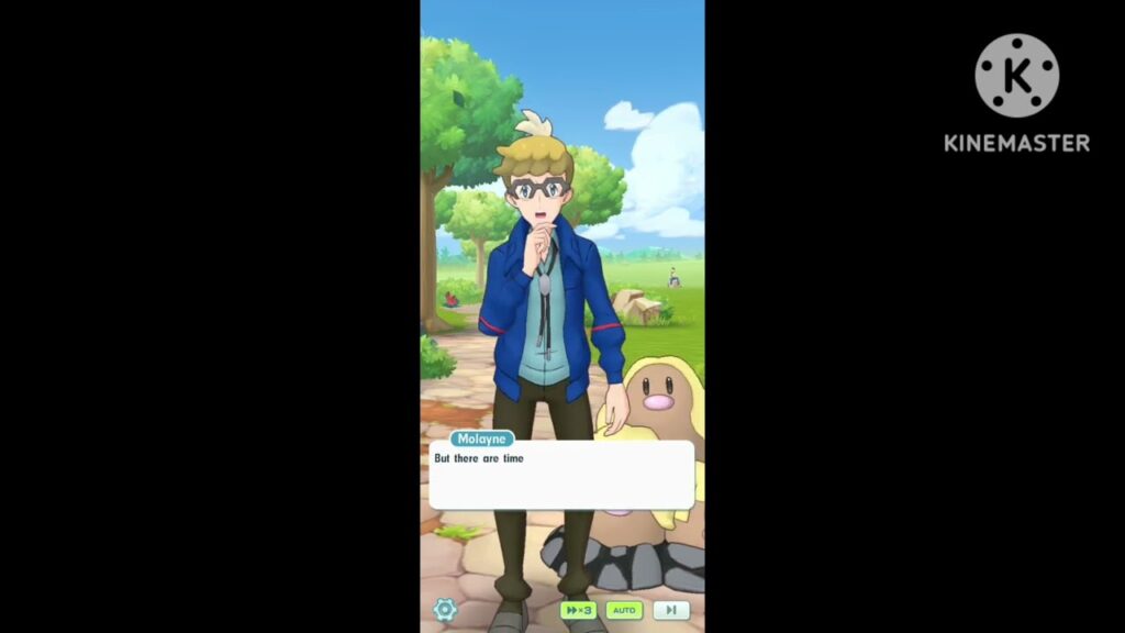 (pokemon masters ex) sync pair stories: a day with molayne