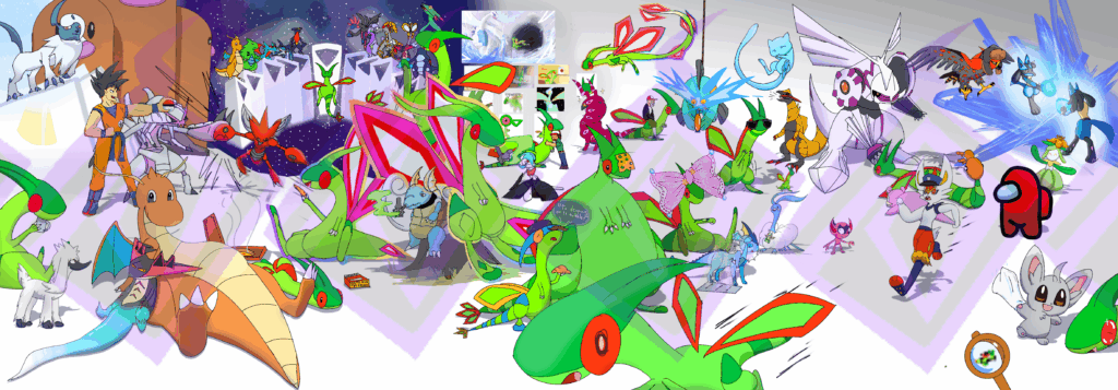 (fixed) 41 COMMENTS as ONE POST starring Flygon! [OC]