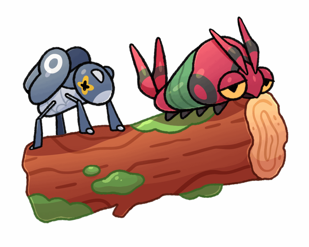 We are bugposting (art by me!)