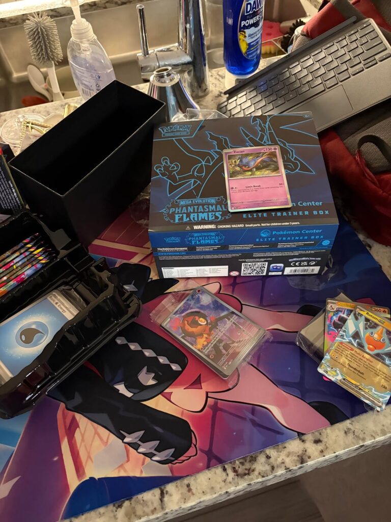 I caved and opened the one PC ETB I told myself I’d keep sealed ..